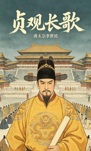 短剧《唐太宗李世民：贞观长歌》海报