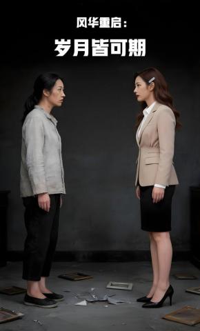 短剧《风华重启：岁月皆可期》海报