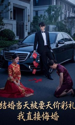 短剧《结婚当天被要天价彩礼，我直接悔婚》海报