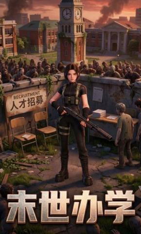 短剧《末世办学》海报