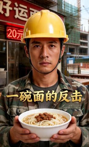 短剧《一碗面的反击》海报