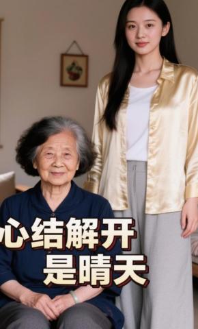 短剧《心结解开是晴天》海报