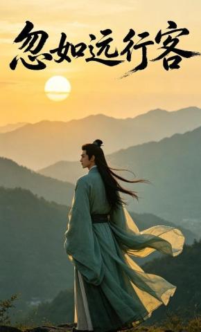短剧《忽如远行客》海报