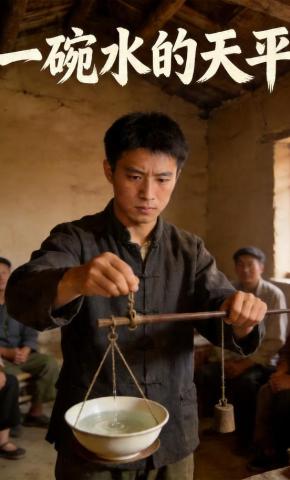 短剧《一碗水的天平》海报