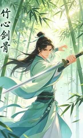 短剧《竹心剑骨》海报