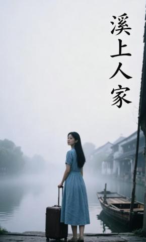 短剧《溪上人家》海报