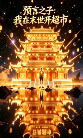 短剧《预言之子：我在末世开超市》海报