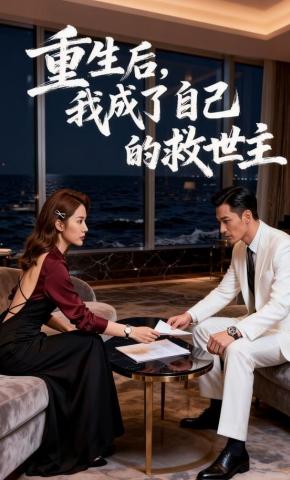 短剧《重生后，我成了自己的救世主》海报