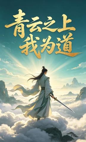 短剧《青云之上我为道》海报