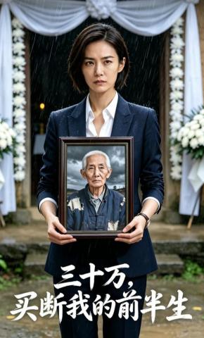 短剧《三十万，买断我的前半生》海报