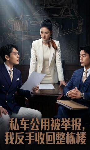 短剧《私车公用被举报，我反手收回整栋楼》海报