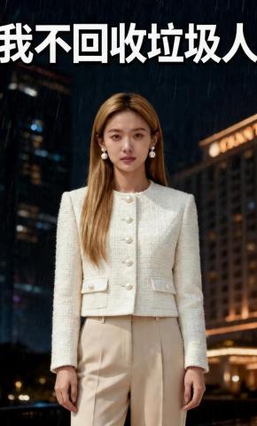 短剧《我不回收垃圾人》海报