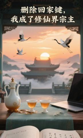 短剧《删除回家键，我成了修仙界宗主》海报