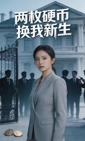 短剧《两枚硬币换我新生》海报
