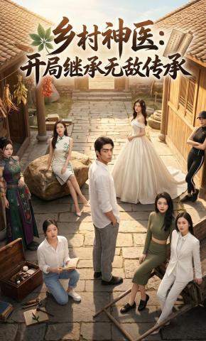 短剧《乡村神医，开局继承无敌传承》海报