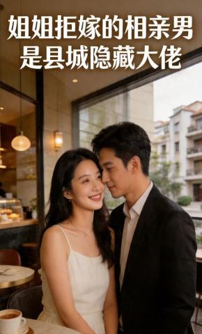 短剧《姐姐拒嫁的相亲男，是县城隐藏大佬》海报