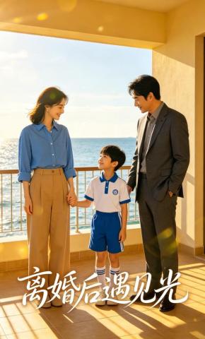 短剧《离婚后遇见光》海报