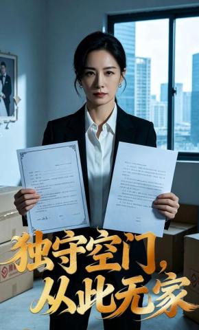 短剧《独守空门，从此无家》海报