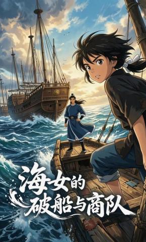 短剧《海女的破船与商队》海报