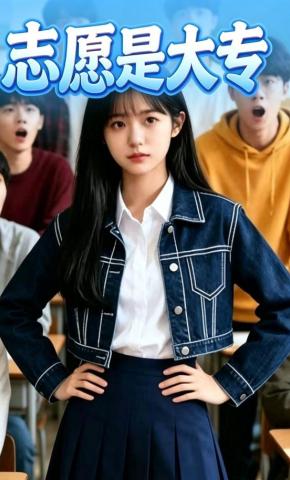 短剧《志愿是大专》海报