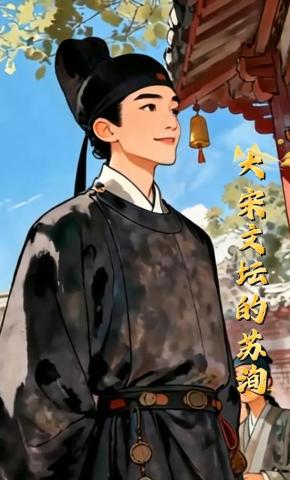 短剧《大宋文坛的苏洵》海报