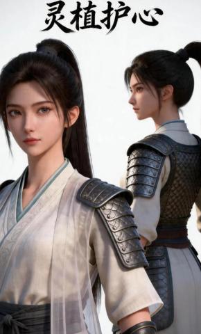 短剧《灵植护心》海报