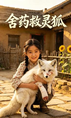 短剧《舍药救灵狐》海报