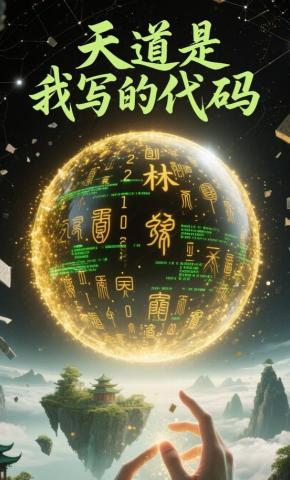 短剧《天道是我写的代码》海报