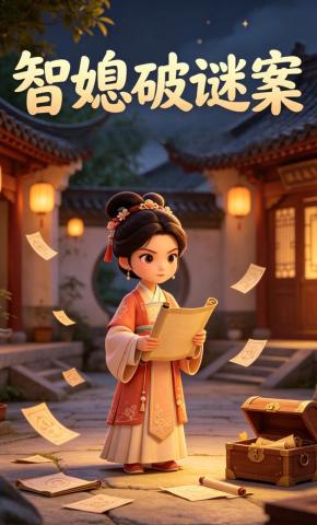 短剧《智媳破谜案》海报