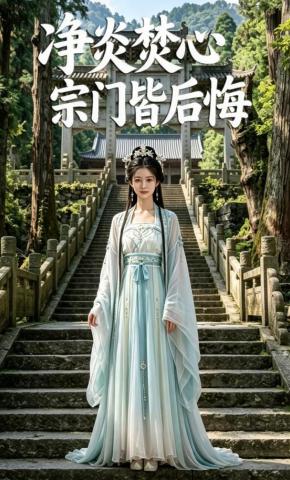 短剧《净炎焚心，宗门皆后悔》海报