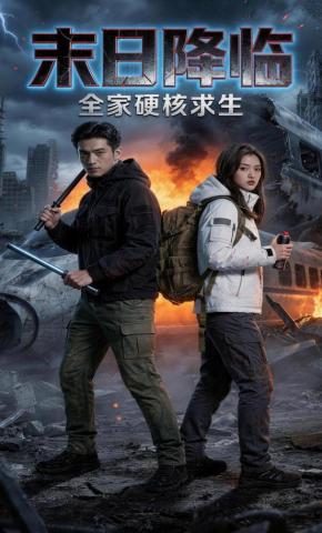 短剧《末日降临：全家硬核求生》海报