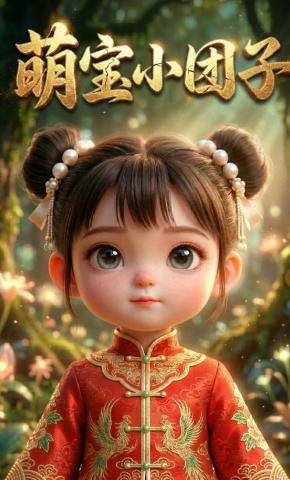 短剧《萌宝小团子》海报