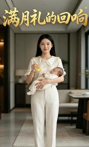 短剧《满月礼的回响》海报