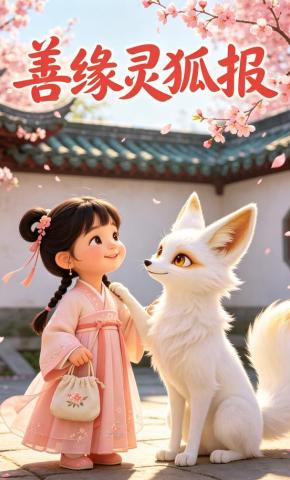 短剧《善缘灵狐报》海报