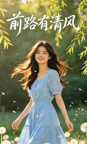 短剧《前路有清风》海报