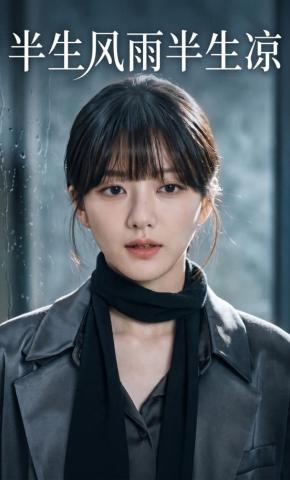 短剧《半生风雨半生凉》海报