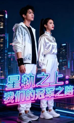 短剧《星轨之上：我们的冠军之路》海报