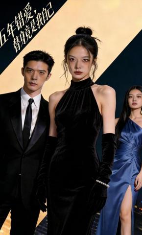 短剧《五年错爱，替身竟是我自己》海报