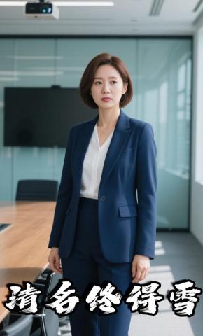 短剧《清名终得雪》海报