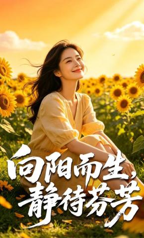 短剧《向阳而生，静待芬芳》海报