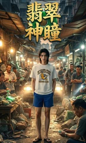 短剧《翡翠神瞳》海报