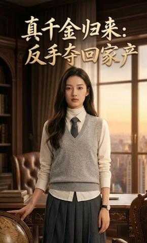 短剧《真千金归来：反手夺回家产》海报