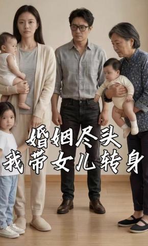 短剧《婚姻尽头，我带女儿转身》海报