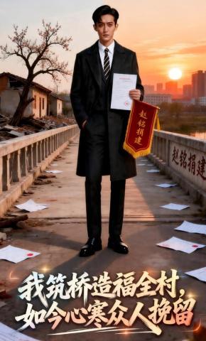 短剧《我筑桥造福全村，如今心寒众人挽留》海报