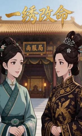 短剧《一绣改命》海报