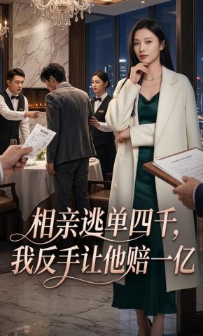 短剧《相亲逃单四千，我反手让他赔一亿》海报