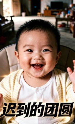 短剧《迟到的团圆》海报