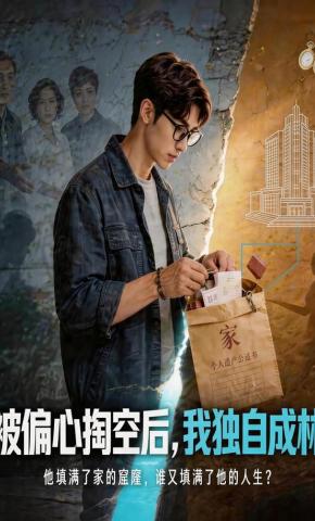 短剧《被偏心掏空后，我独自成林》海报