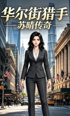 短剧《华尔街猎手，苏晴传奇》海报