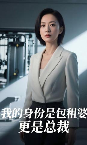 短剧《我的身份是包租婆，更是总裁》海报